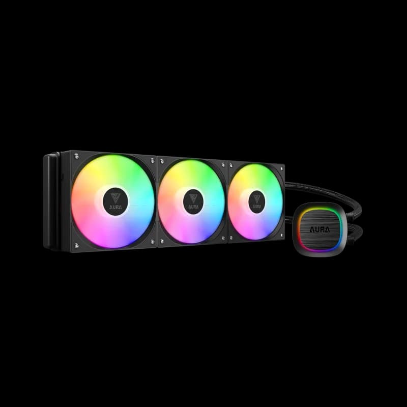 GAMDIAS AURA GL360 V2, 360mm, RGB, 3 Fanlı, CPU Sıvı Soğutma