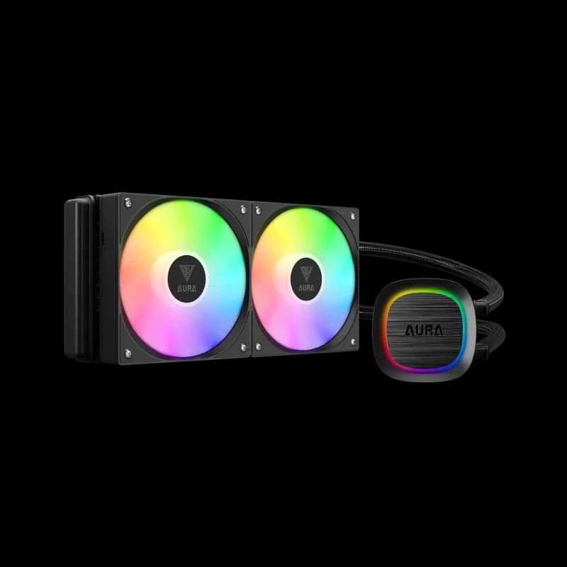 GAMDIAS AURA GL240 V2, 240mm, RGB, 2 Fanlı, CPU Sıvı Soğutma
