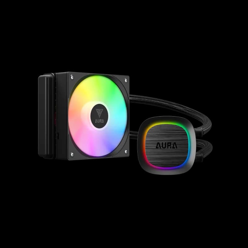 GAMDIAS AURA GL120 V2, 120mm, RGB, 1 Fanlı, CPU Sıvı Soğutma