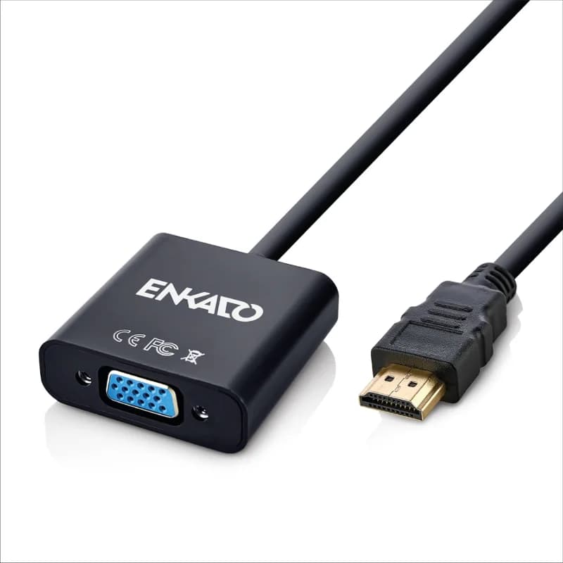 ENKADO EKD-HV10, HDMI To VGA Çevirici Adaptör