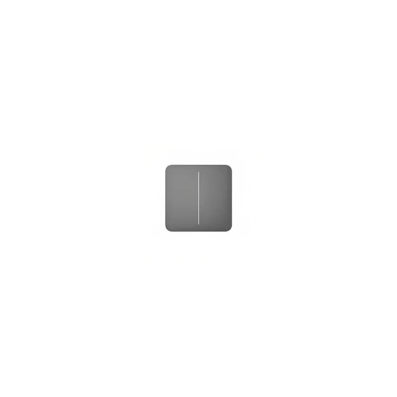 AJAX SOLOBUTTON (2-GANG) GREY