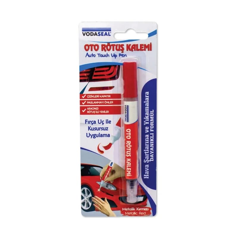 Vodaseal Oto Rötuş Kalemi Metalik Kırmızı 5 ml