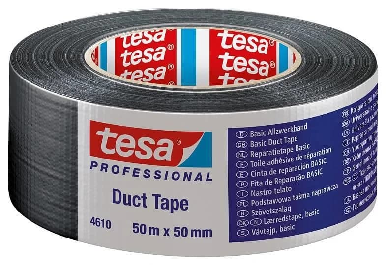 Tesa 4610 Duck Bantı Siyah 50 mm 50 Metre