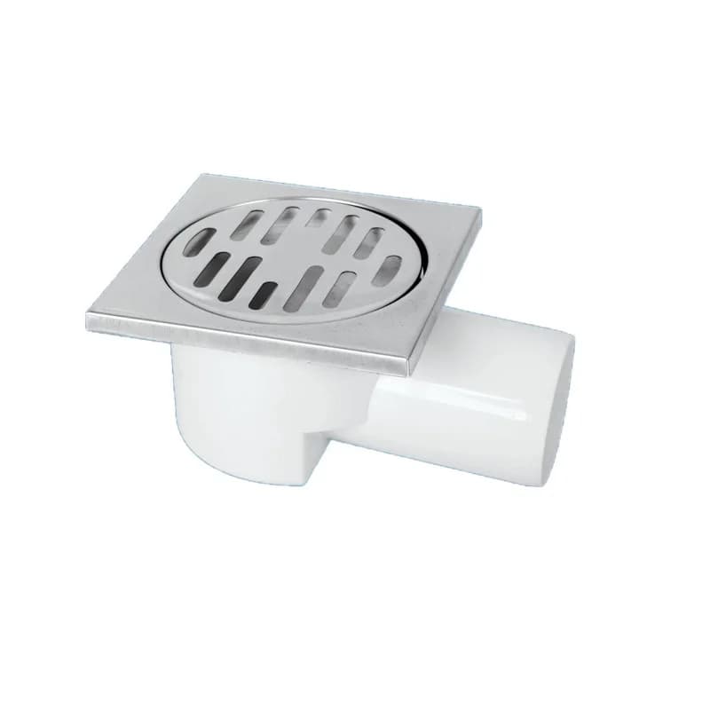 Gama Melez Yer Süzgeci 50 mm Yandan Çıkışlı 10x10 cm