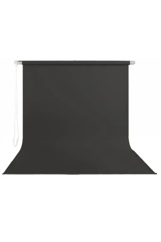 Stil Fon 195x300 cm Sonsuz Siyah Fon Perdesi Seti