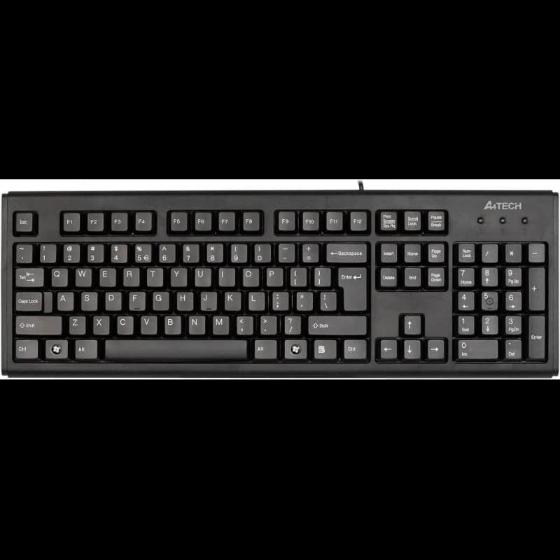 A4 TECH KM-720, Siyah, USB Kablolu, Türkçe Q, Multimedya KLAVYE