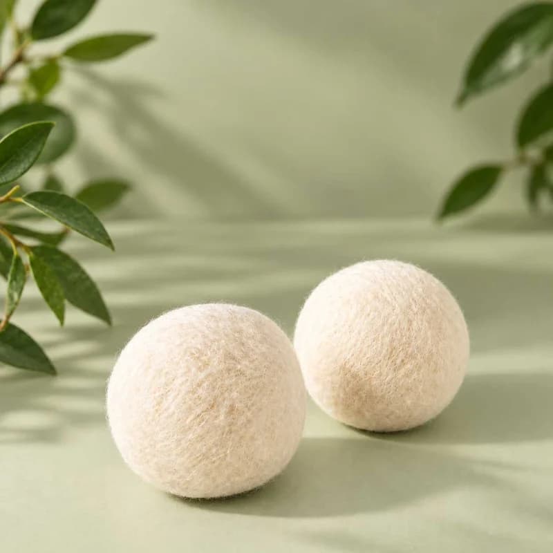 Doğal Yün Kurutma Topu – 2'li Set