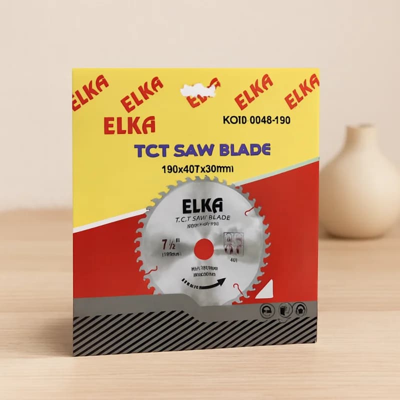 Ahşap/Sunta TCT Testere Bıçağı, 190 mm, 40 Diş, 30 mm Göbek