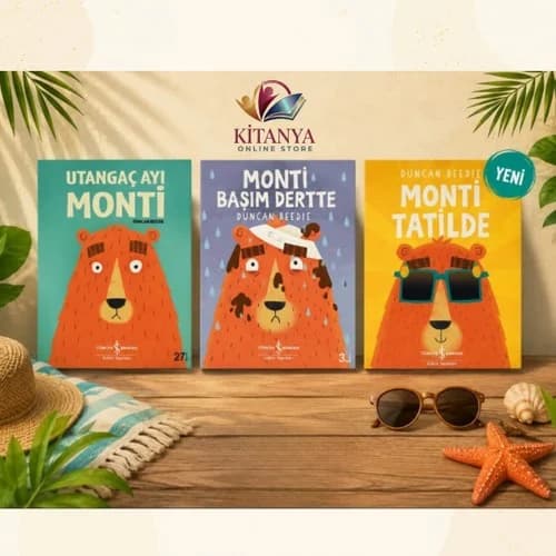 Utangaç Ayı Monti -Monti Başım Dertte -Monti Tatilde Yeni
