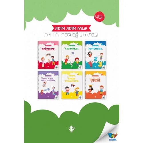 Adım Adım İyilik Okul Öncesi Eğitim Seti 6 Kitap