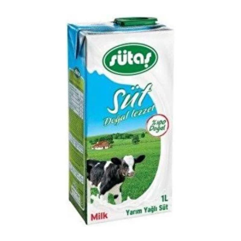 SÜTAŞ TAM YAĞLI SÜT 1 LT