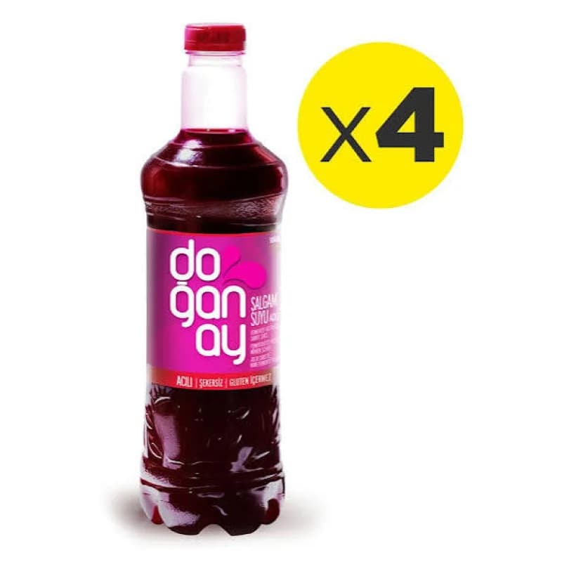 DOĞANAY ACILI ŞALGAM 1 LT (4 Adet) Koli