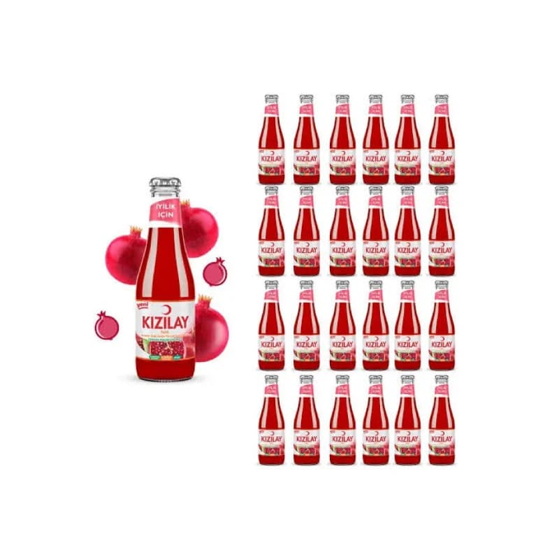 KIZILAY PLUS NARLI 200 ML (24 Adet) Koli
