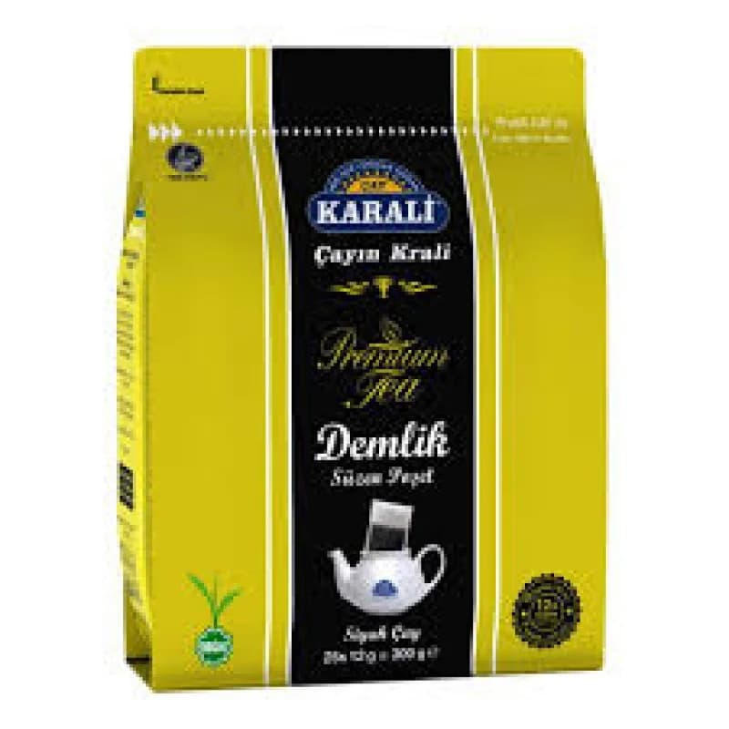 KARALİ ÇAY DEMLİK POŞET 25 Lİ 300 GR
