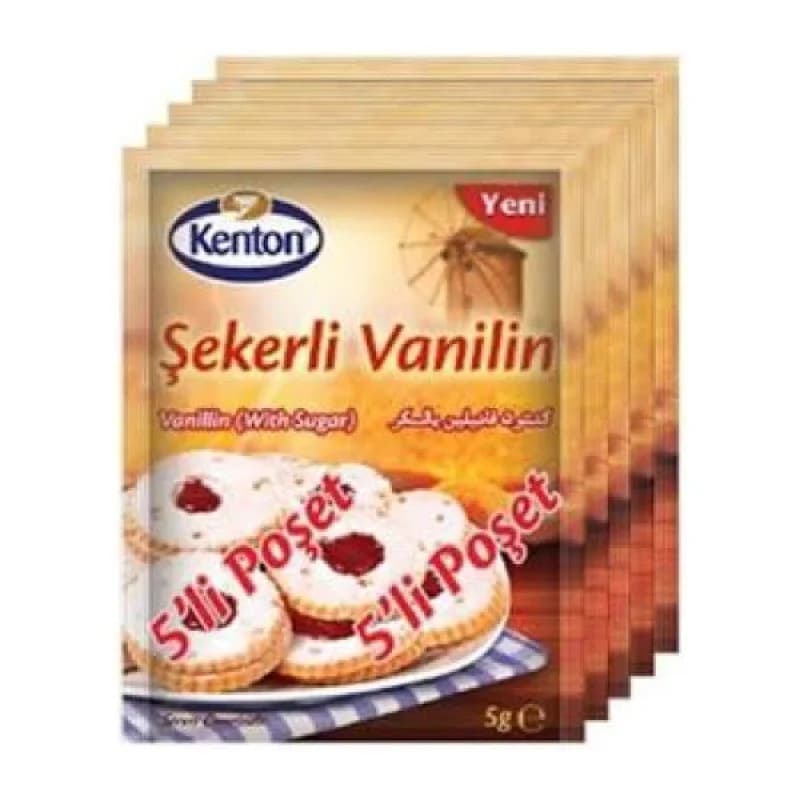 KENTON ŞEKER VANİLİN 5 Lİ