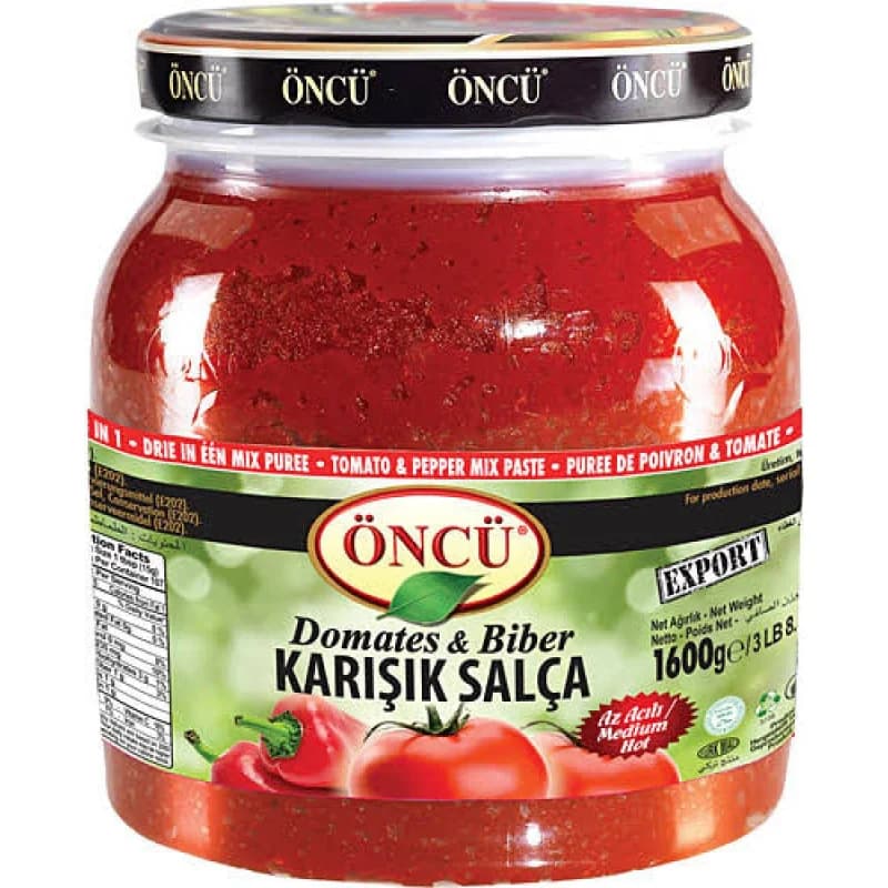 ÖNCÜ DOMATES BİBER KARIŞIK 1650 GR