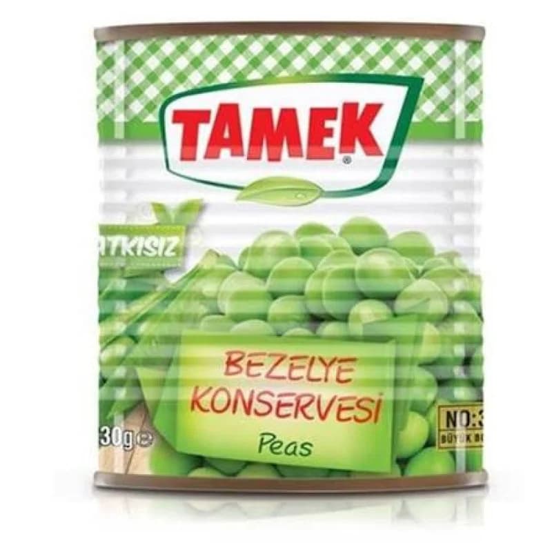 TAMEK BEZELYE TENEKE 850 GR