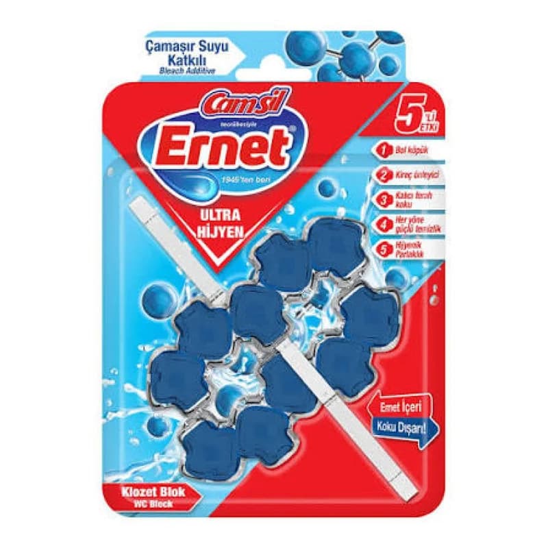 ERNET WC KLOZET BLOK ÇAMAŞIR SULU 2 Lİ