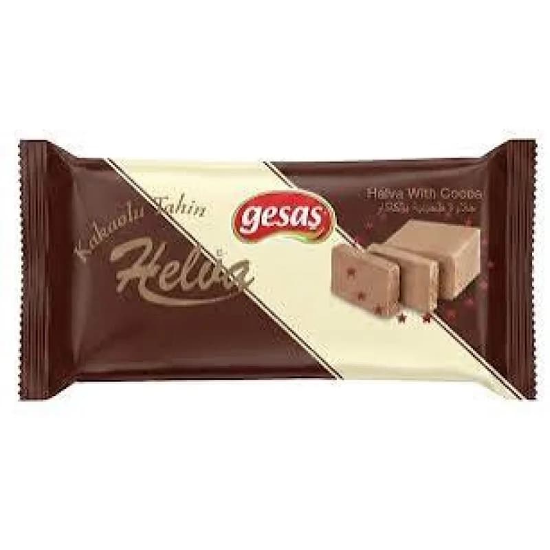 GESAŞ HELVA KAKAOLU 80 GR (12 Adet) Koli