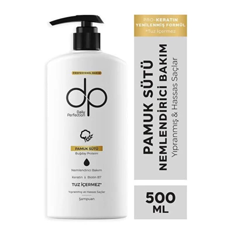 DP ŞAMPUAN PAMUK SÜTÜ 500 ML