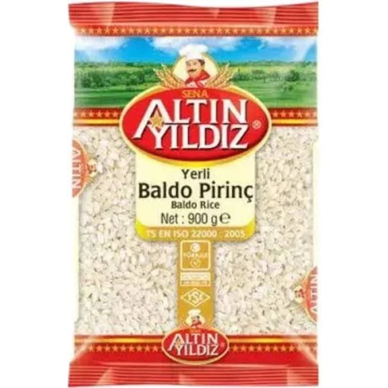 ALTIN YILDIZ BALDO PİRİNÇ 900 GR