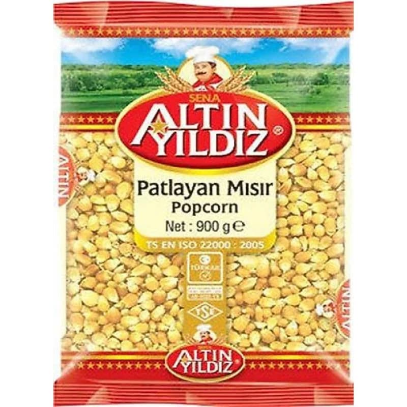 ALTIN YILDIZ PATLAYAN MISIR 900 GR