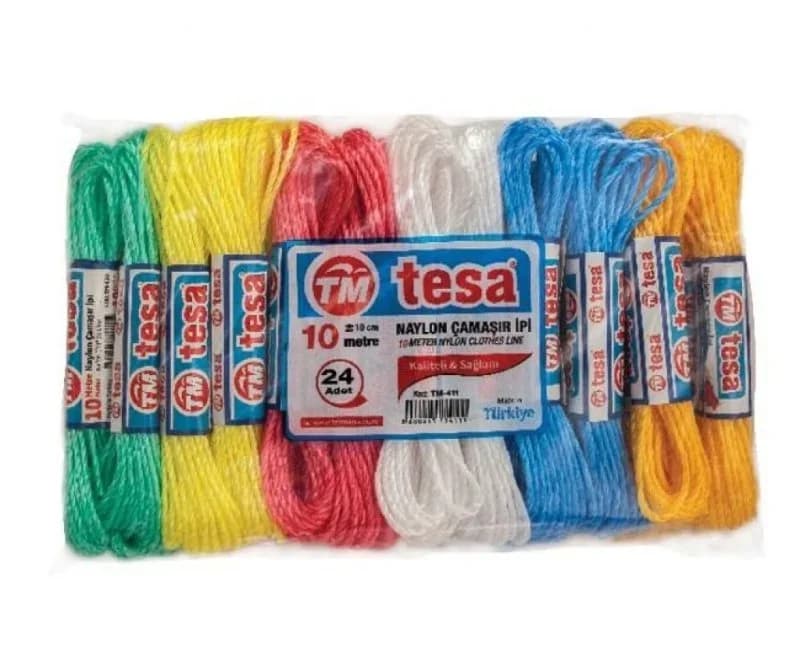 TEMSAN ÇAMAŞIR İPİ PLASTİK 10 MT (A)