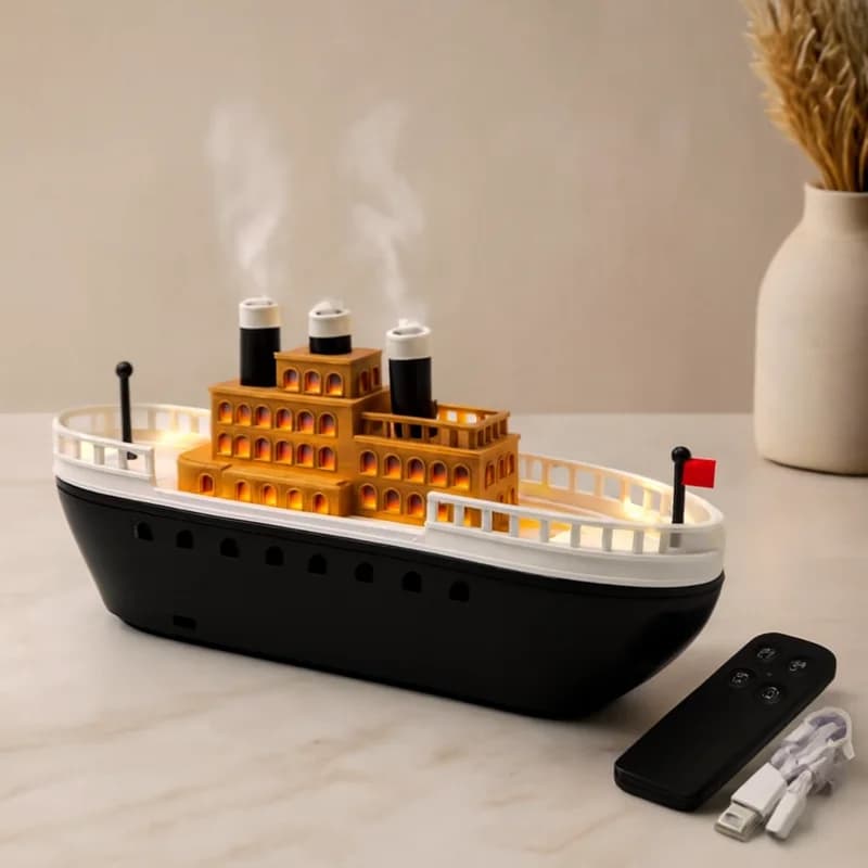 250ml Gemili Işıklı Aroma Diffuser Hava Nemlendirici