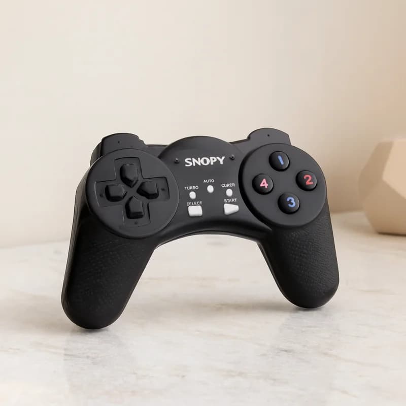 USB Kablolu Siyah Gamepad
