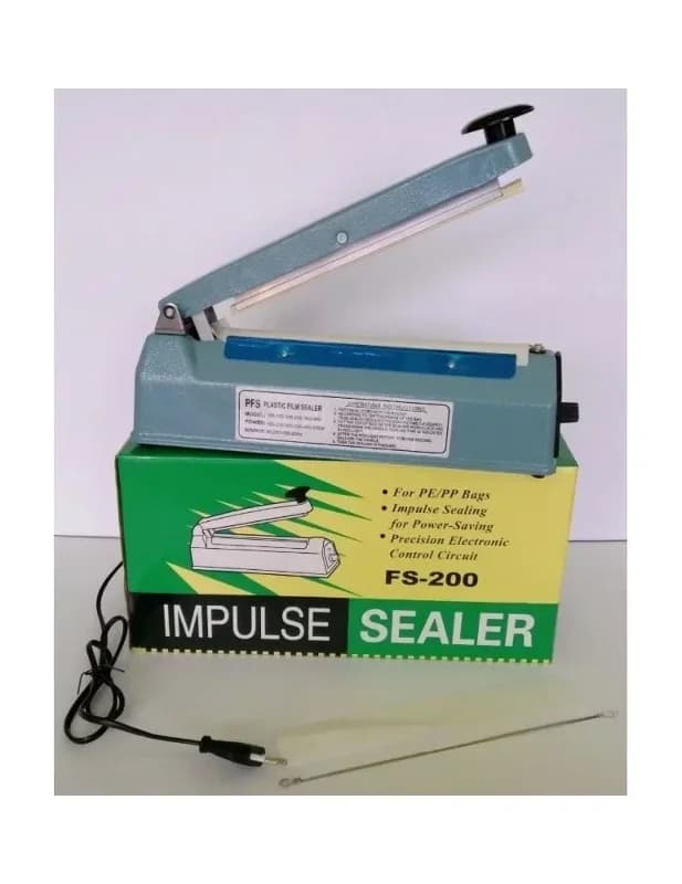Metal Gövde Poşet Ağzı Kapatma Makinası 20 Cm Uzunluk