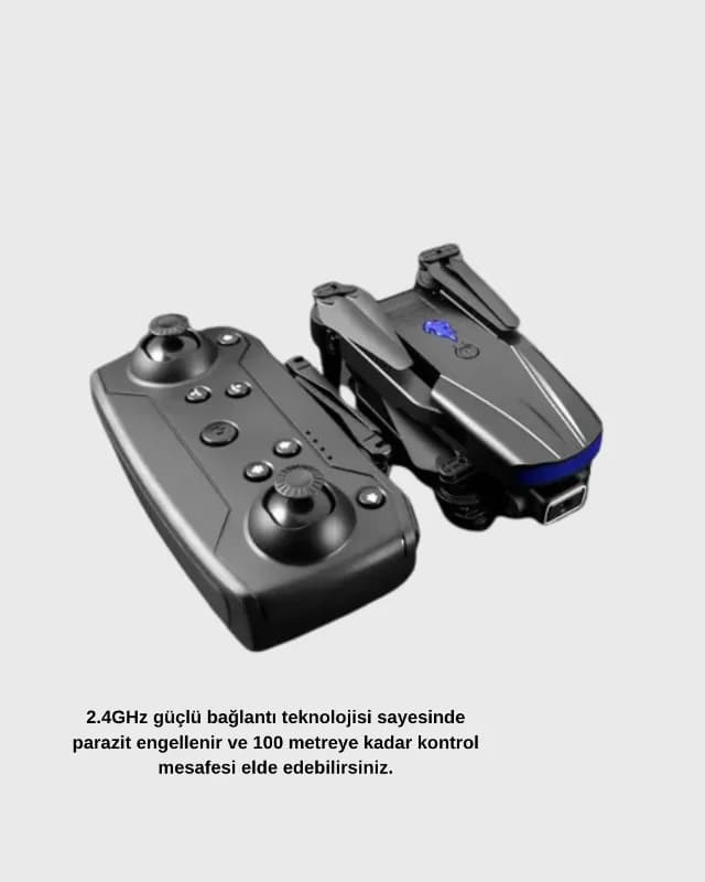 Katlanabilir 4k Drone Wi-fi Bağlantılı 360° Takla Özellikli