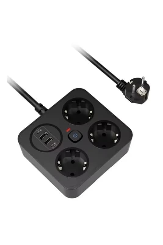 Güvenli Uzun Kablo ile Akım Koruma Özellikli Avrupa Tip-C USB Soket