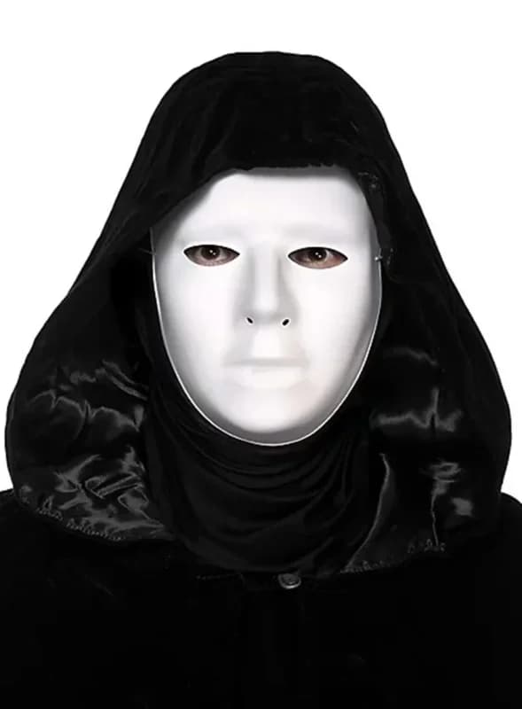 Kapüşonlu Pelerin ve Boyanabilir Maske Seti 120 cm