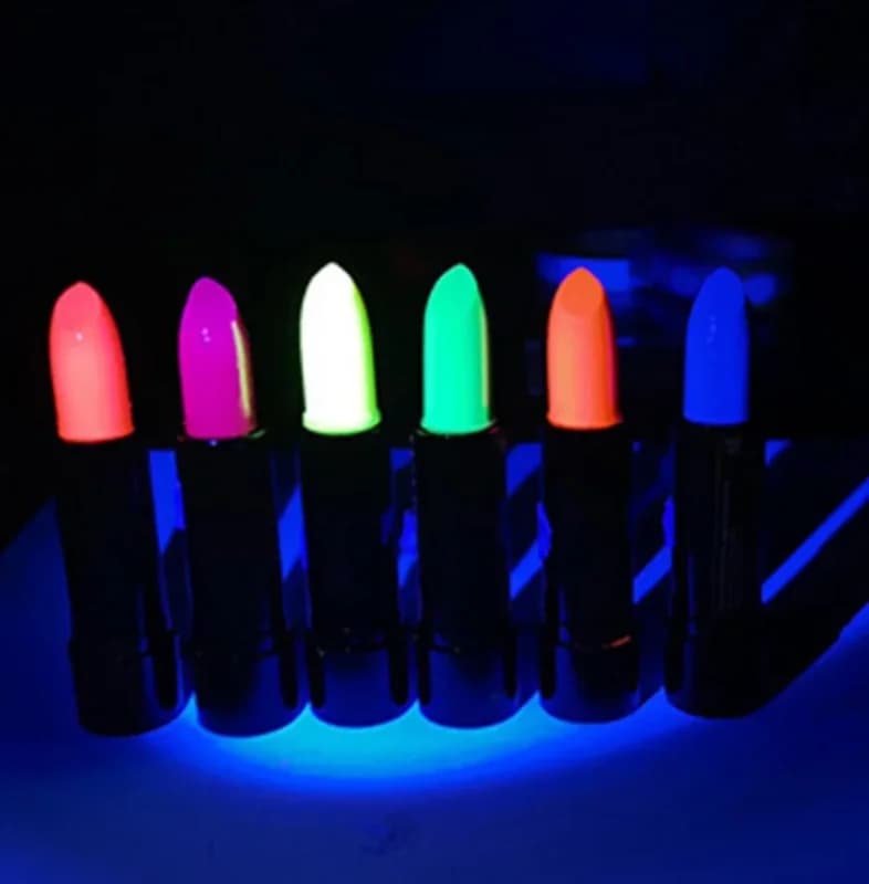 UV Neon Ruj Yüz Boyama Seti 6 Renkli 6 Adet