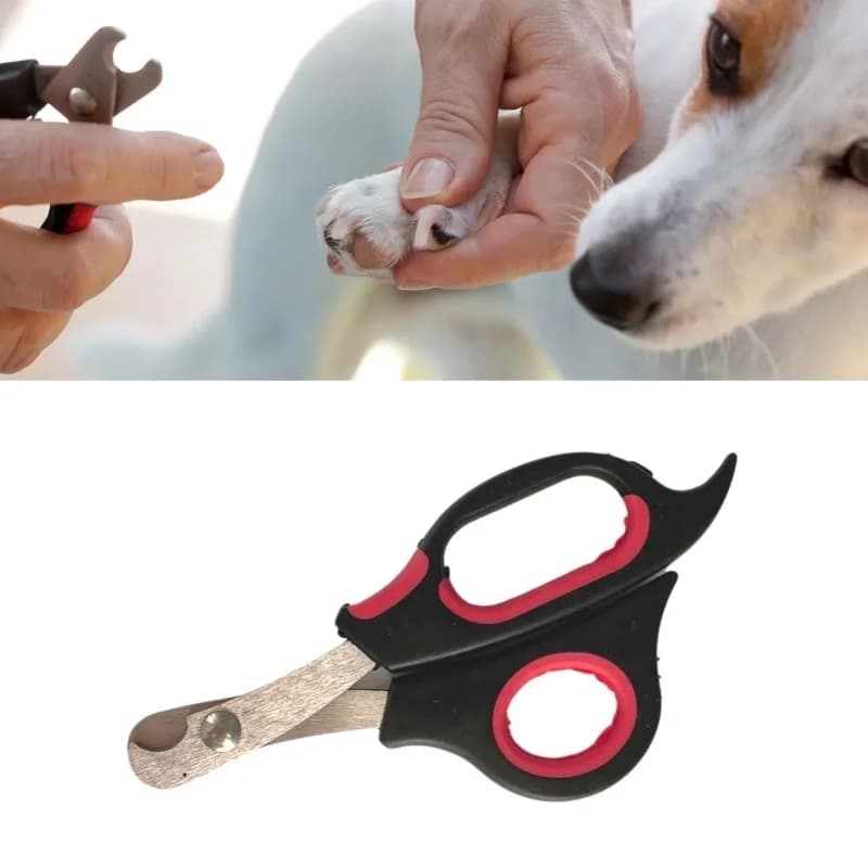 Ergonomik Kaymaz Saplı Büyük Irk Evcil Hayvan Tırnak Makası