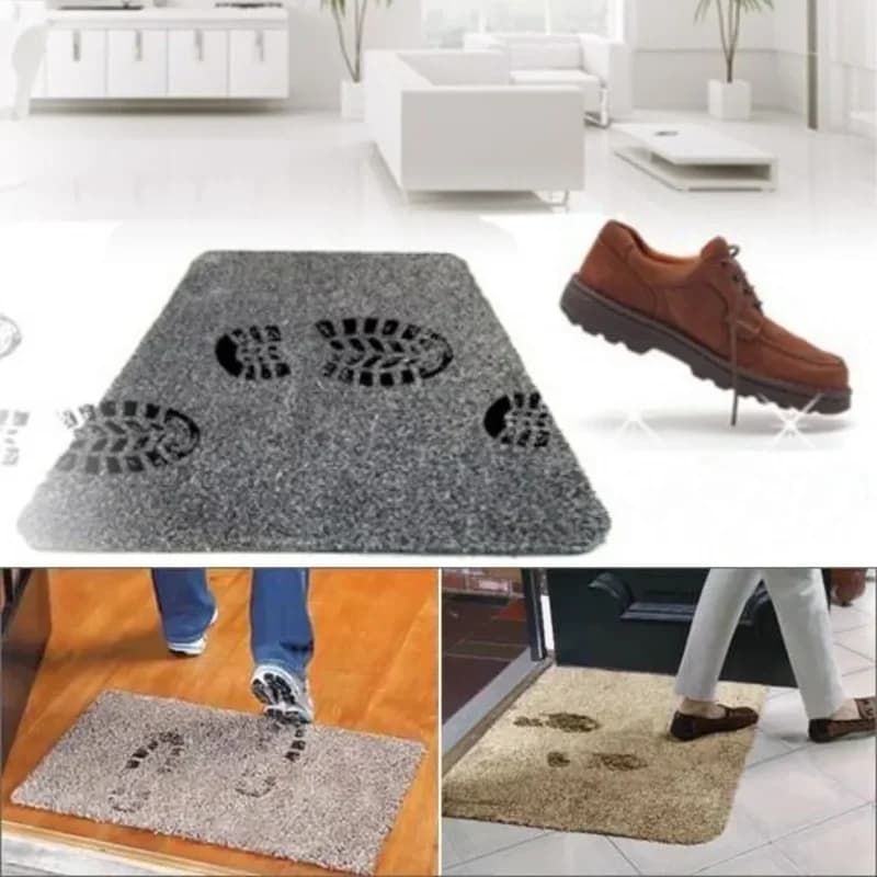 Ultra Emici Kaymaz Tabanlı Mikrofiber Yıkanabilir Paspas