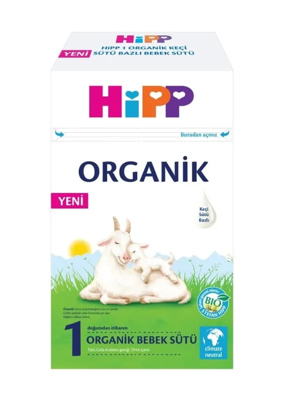 Organik Keçisütü Bazlı Bebek Sütü 400 Gr