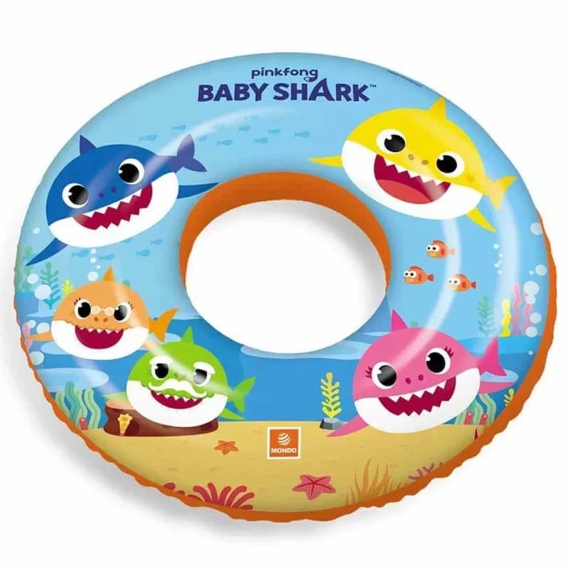 Eğlenceli Baby Shark Can Simidi 50 cm Yüzme Aksesuarı