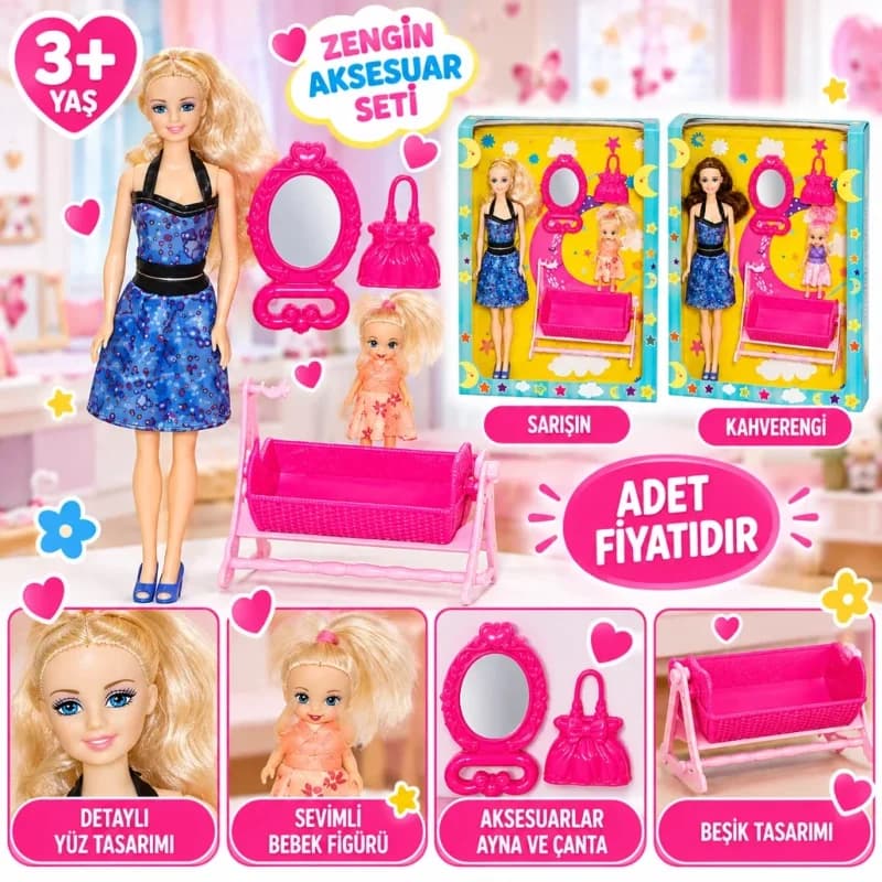 Bebek Beşiği Anlily +3 Yaş 1 Adet