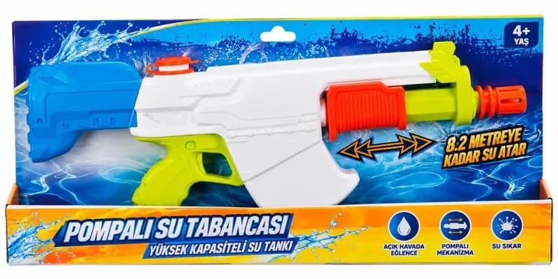 Eğlenceli Su Tabancası 52 cm Uzunlukta