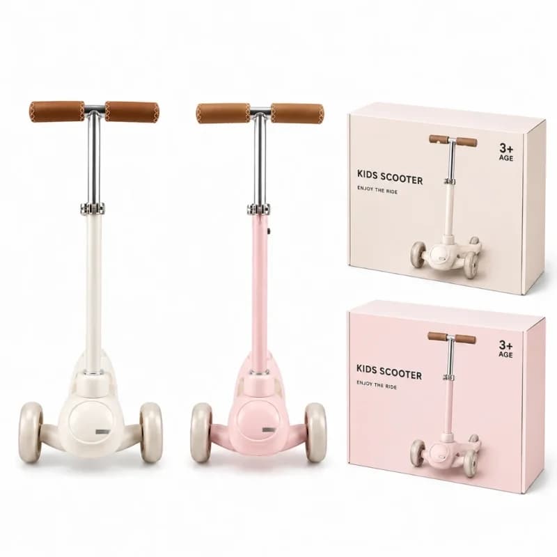 Müzikli Işıklı Scooter 1 Adet Eğlenceli Taşıma Aracı