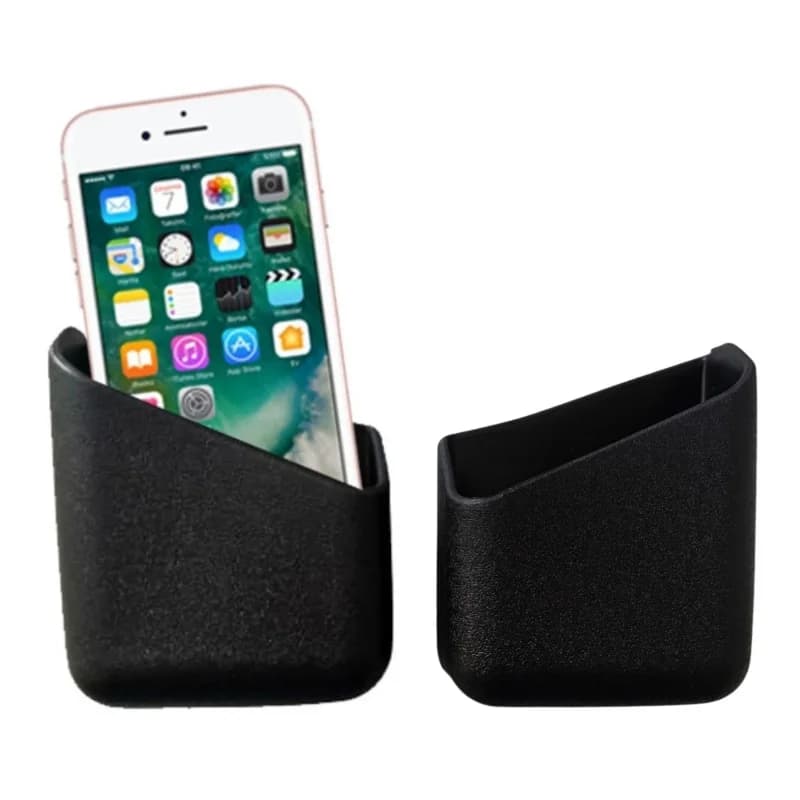 Ergonomik Çok Amaçlı Yapışkan Telefon Aksesuar Rafı Seti 2 Adet