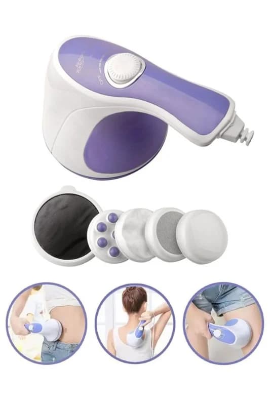 Ergonomik 5 Fonksiyonlu Masaj Aleti ile Rahatlatıcı Deneyim