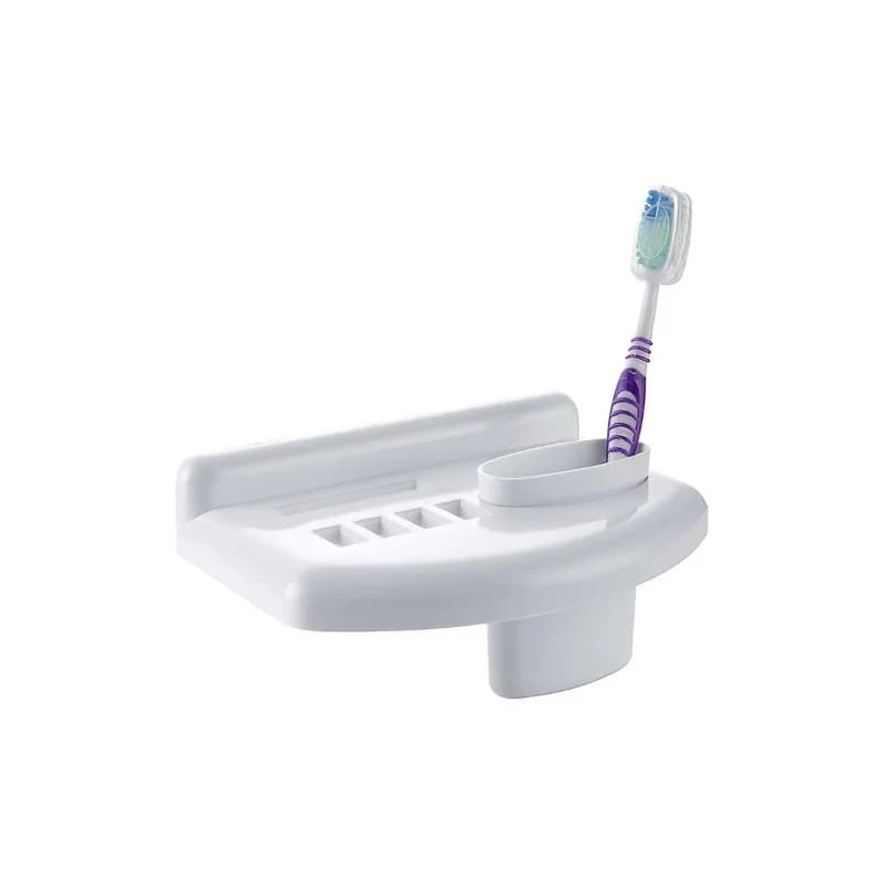 Ergonomik Banyo Diş Fırçası ve Macun Tutucu Stand Aparatı