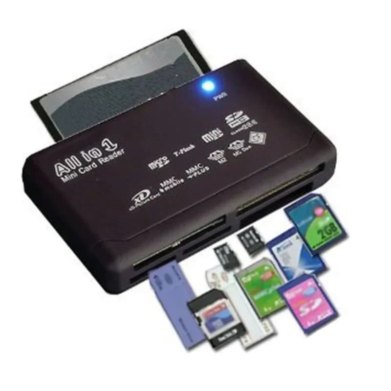 Kompakt Usb 3.0 Çoklu Kart Okuyucu Sd Microsd Cf Mmc