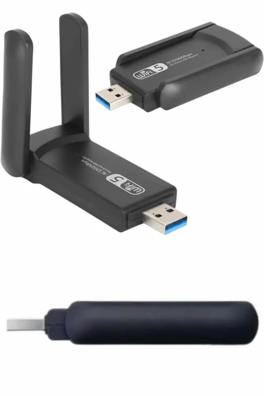 Kablosuz Wifi Alıcı Usb 3.0 Adaptör 5ghz Destekli