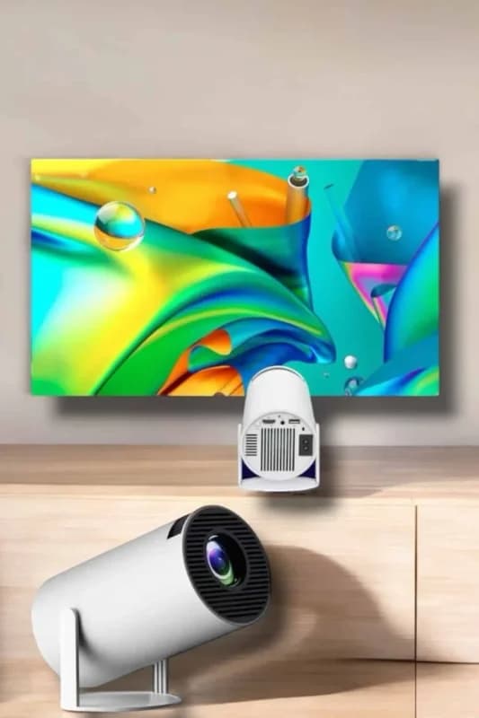 Kablosuz Projeksiyon Cihazı 160 Ansı Lümen Full Hd 130 İnç
