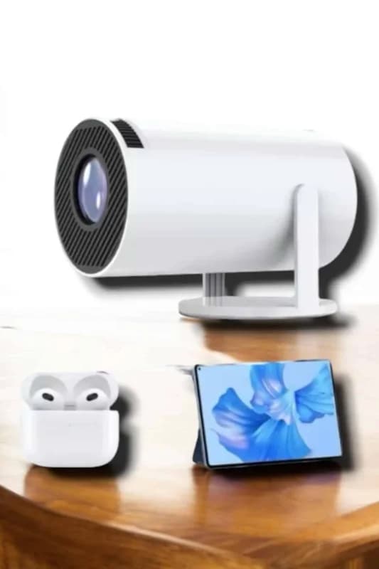 Eşsiz Geniş Ekran Projeksiyon Cihazı 130 İnç 4k Destekli