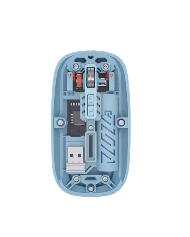 Ergonomik Mavi Kablosuz Mouse 800-1600 Dpı Ofis Kullanımı