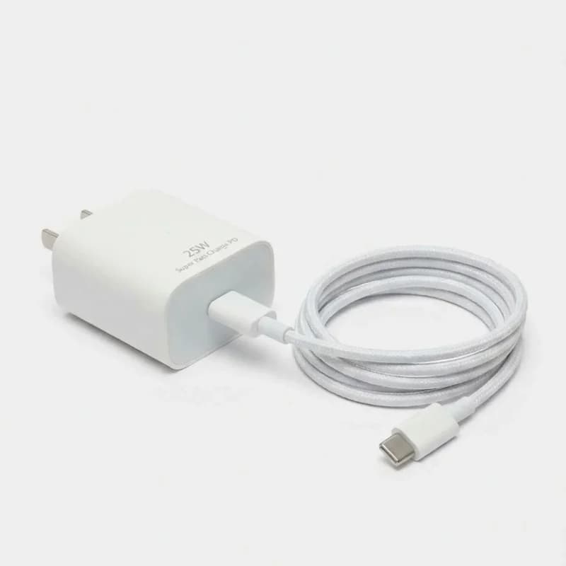 Ultra Hızlı 25 W USB-C Şarj Adaptörü Kablolu Power Delivery